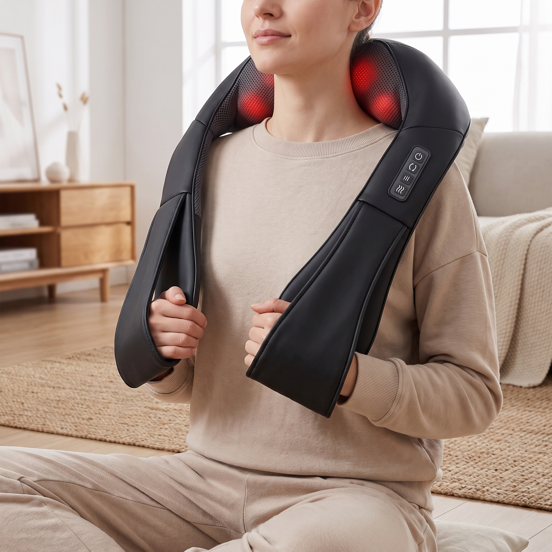 Heated 3D Neck Massager