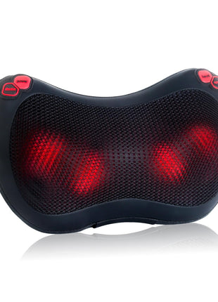 Shiatsu Heating Massage Pillow Neck Back & Car