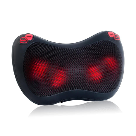Shiatsu Heating Massage Pillow Neck Back & Car