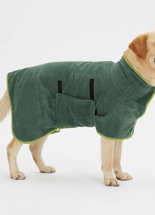 Pet Dog Bathrobe Fast Drying Microfiber Towel