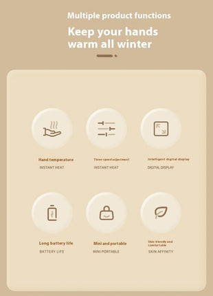 Portable Rechargeable Hand Warmer