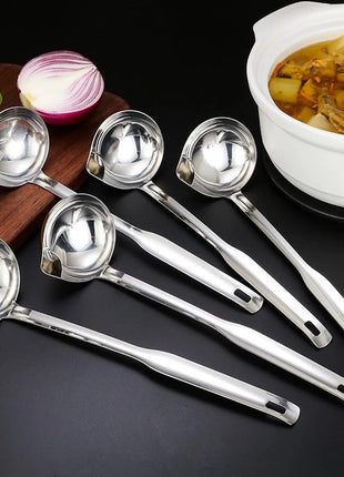 Stainless Steel Soup Oil Separator Spoon