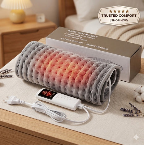 Electric Heating Pad Adjustable Heat Auto Shut-Off