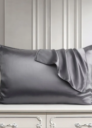 100% Mulberry Silk Pillowcase Anti-Frizz Luxury