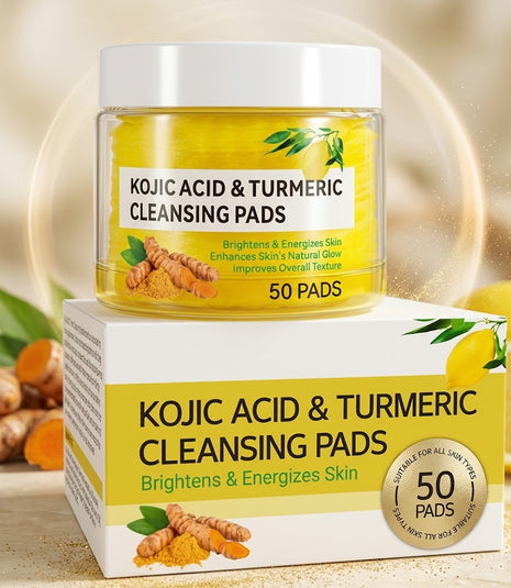 Turmeric Kojic Acid Brightening Facial Wipes