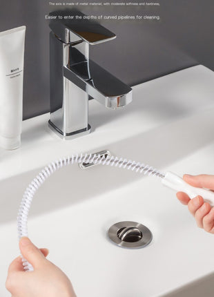 Drain Pipe Hair Clog Cleaner Brush