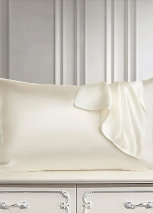 100% Mulberry Silk Pillowcase Anti-Frizz Luxury