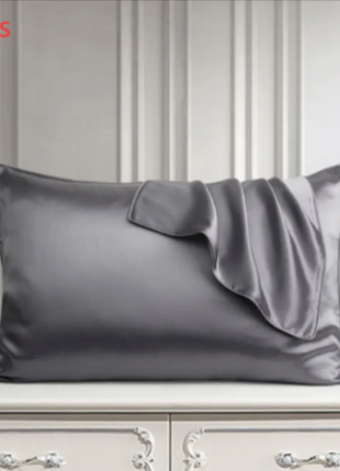 100% Mulberry Silk Pillowcase Anti-Frizz Luxury