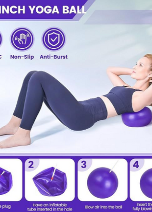 13-Piece Yoga & Resistance Bands Home Fitness Set