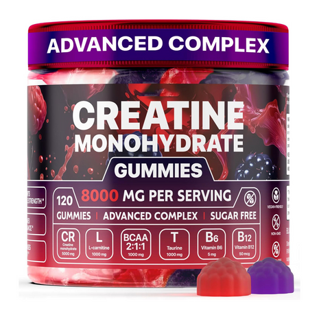 Creatine Chewable Gummies Workout Energy Boost