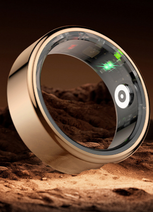 SmartSleep Ring Activity & Sleep Tracker Gold Silver