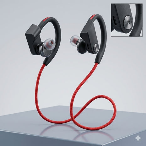 K98 Onyx Bluetooth 5.0 Wireless Sport Headphones