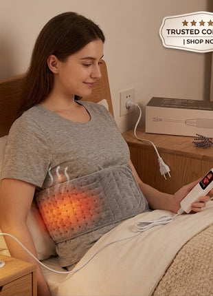 Electric Heating Pad Adjustable Heat Auto Shut-Off
