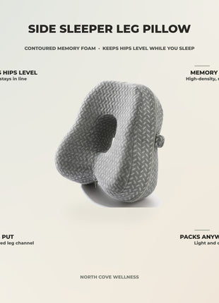 Side Sleeper Leg Pillow features