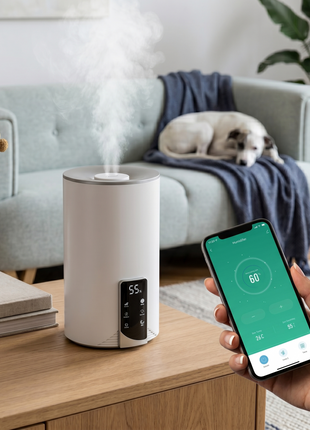 DualMist 4L WiFi Smart Humidifier Tuya App Control
