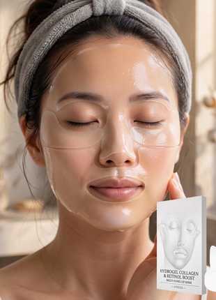 Collagen Hydrating Sheet Face Masks 4-Pack