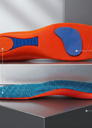 Breathable Arch Support Sport Insoles for Men