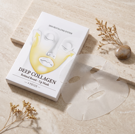 Collagen Hydrating Sheet Face Masks 4-Pack
