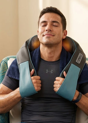 3D Kneading Heat Neck Massager Cordless Rechargeable