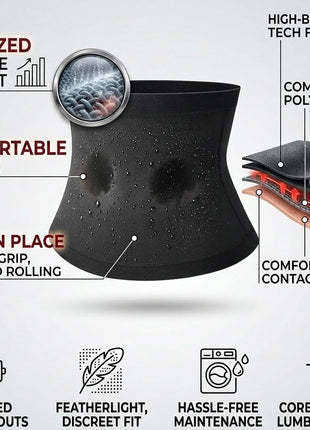 SweatPro Neoprene Waist Belt Lower Back Support