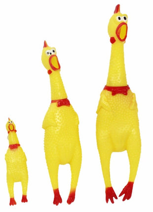 Screaming Chicken Stress Relief Squeeze Toy