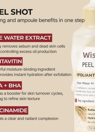 Rice Extract Moisturizing Exfoliating Liquid