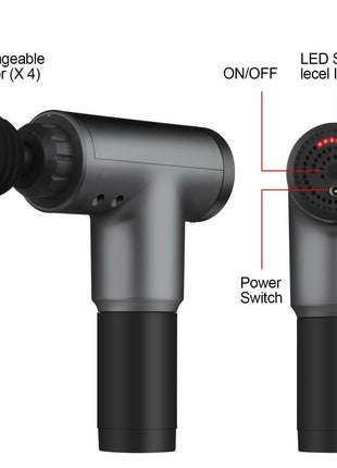 RelaxPro 6-Speed Percussion Massage Gun & Case