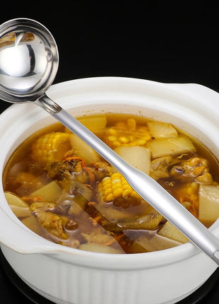 Stainless Steel Soup Oil Separator Spoon