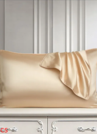 100% Mulberry Silk Pillowcase Anti-Frizz Luxury