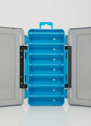 Dual-Sided Fishing Tackle Storage Box