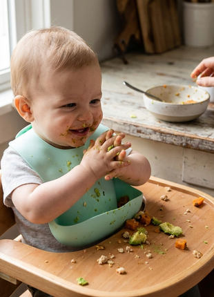 Silicone Baby Bibs Waterproof Food-Grade