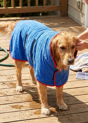 Pet Dog Bathrobe Fast Drying Microfiber Towel