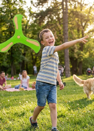 Flexible EVA Boomerang Outdoor Kids Toy