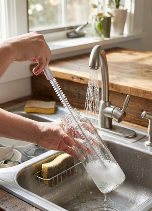 Drain Pipe Hair Clog Cleaner Brush