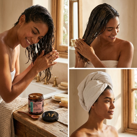 Batana Oil Deep Conditioning Hair Repair Mask