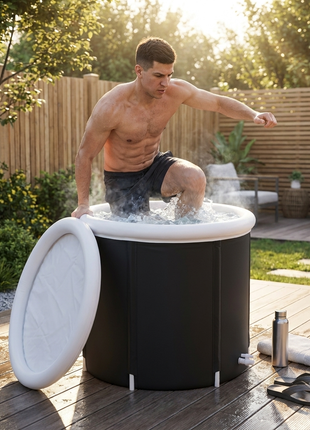 Polar Plunge Portable Inflatable Cold Plunge Tub