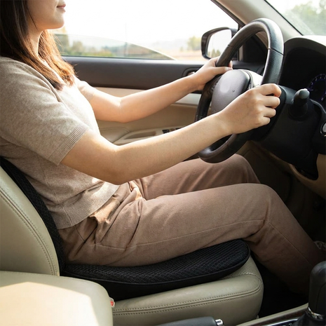 Memory Foam Car Seat Cushion with Coccyx Cutout