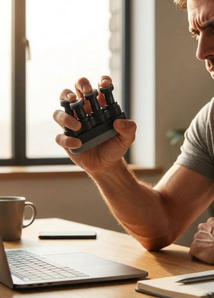 FingerFlex Hand Grip Strength Trainer Exerciser