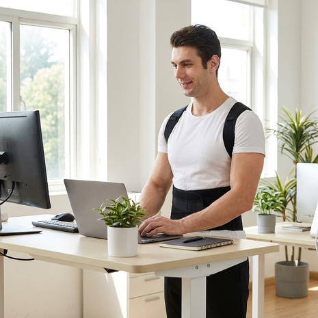 PosturePro Figure-8 Back & Shoulder Posture Brace