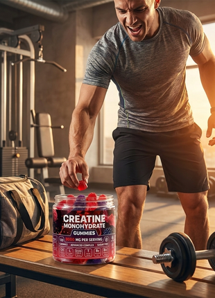 Creatine Chewable Gummies Workout Energy Boost