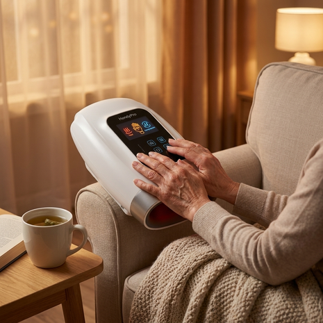 HandyPro Heat & Compression Hand Finger Massager