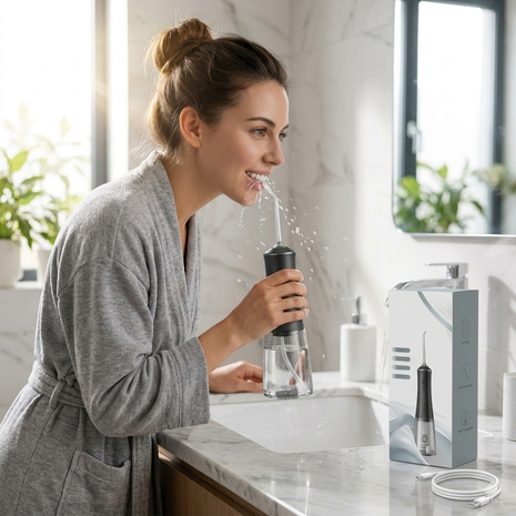 MaxWhite Rechargeable Water Flosser 5-Mode IPX6