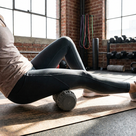 Vibrating Electric Foam Roller - lifestyle