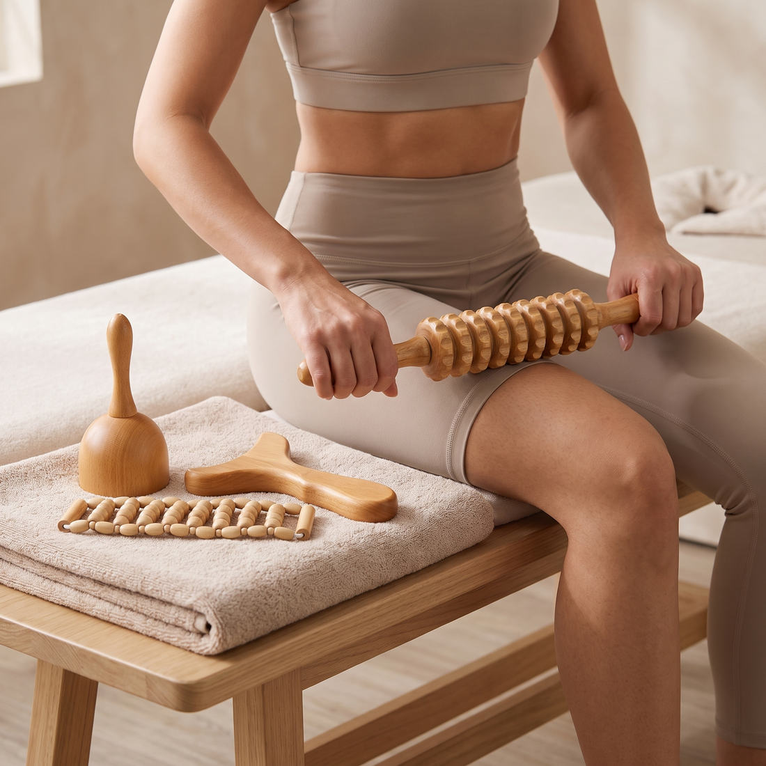 Birchwood Massage Roller Set