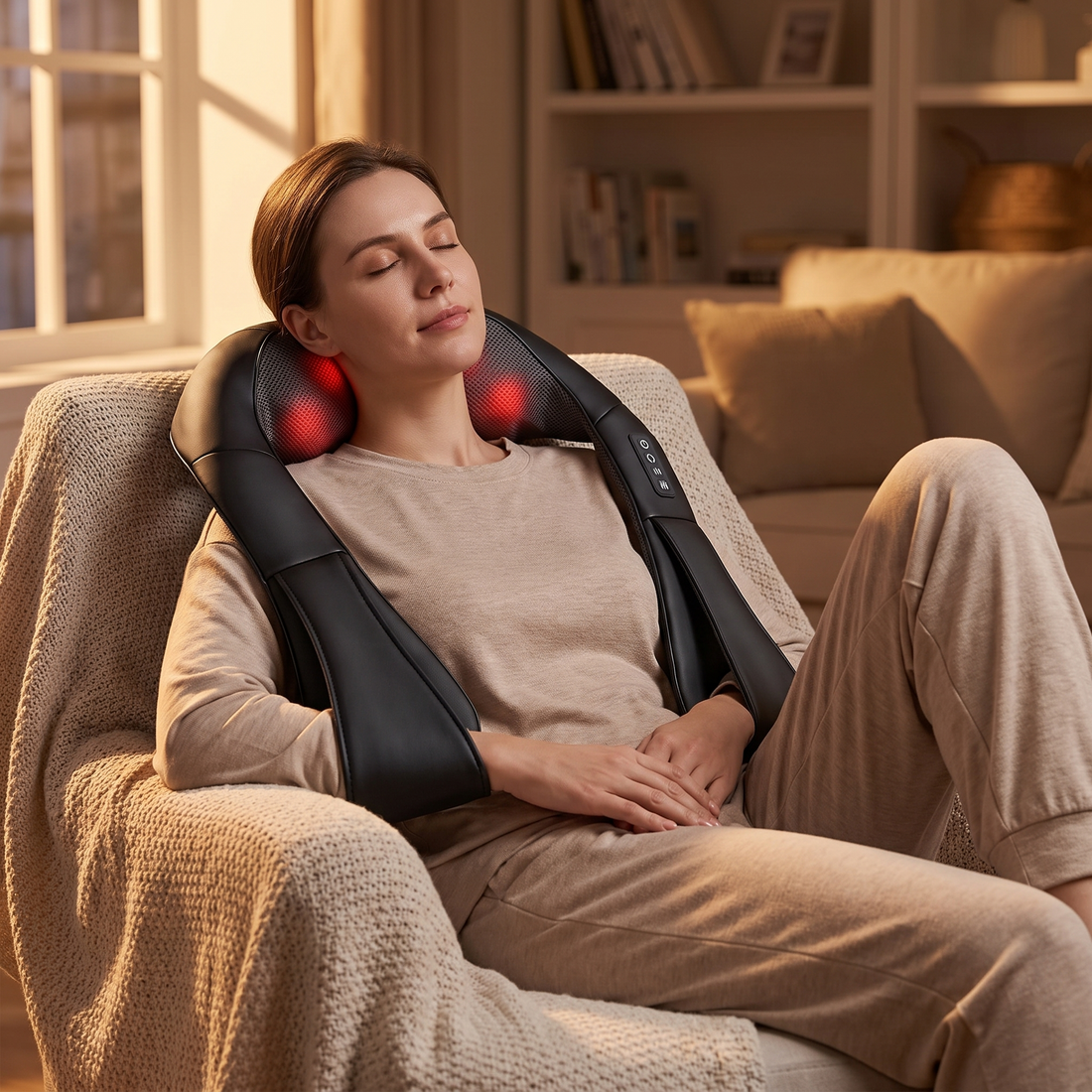 Heated 3D Neck Massager