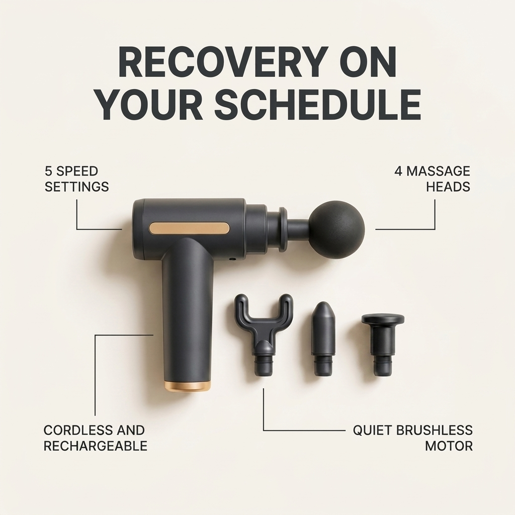 Deep Tissue Massage Gun