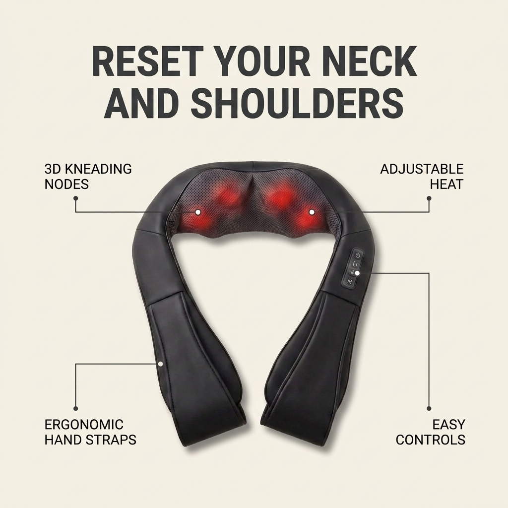 Heated 3D Neck Massager