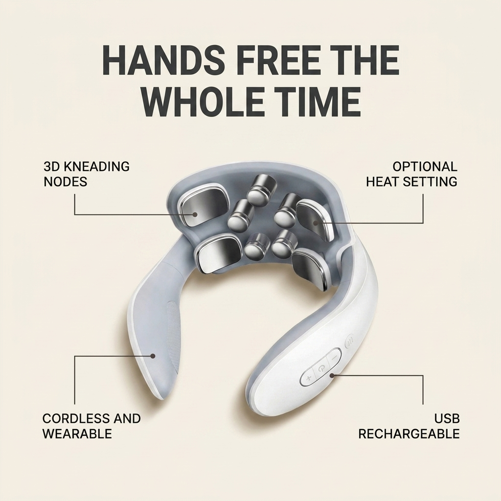 Wearable Neck Massager