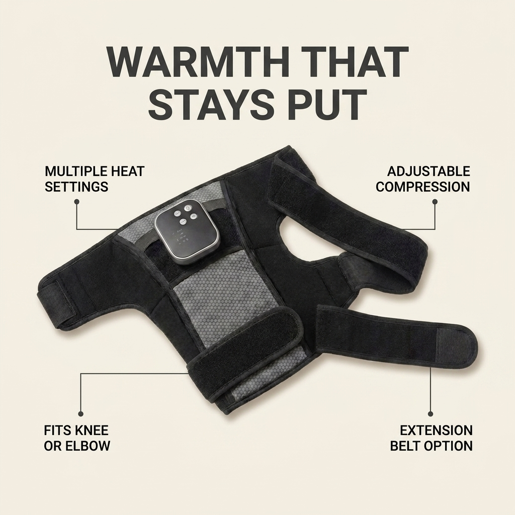 Heated Knee & Elbow Wrap