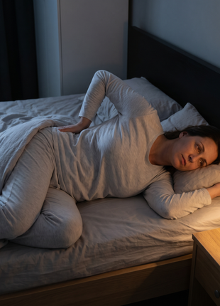 Side Sleeper Leg Pillow before discomfort